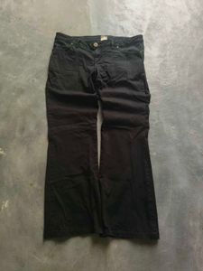 Classic Black Bootcut Pants