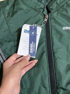 Y2k O'Neill Green Striped Jacket