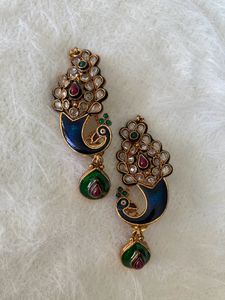 Peacock Earrings!