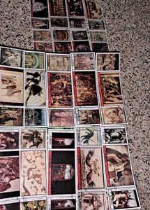 54 different painting stamps AJMAN STATE