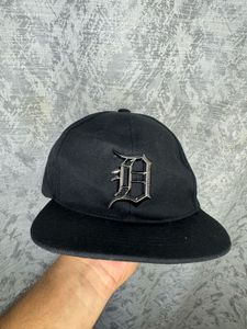 Black Detroit Cap