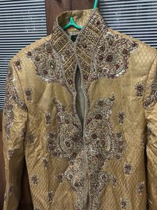 Embellished Sherwani Style Kurta and pyjama