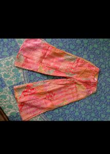 Girls Pink top and plazzo..