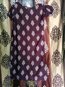 Patterned Casual Day Dress
