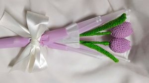 Crochet Tulip Bouquet