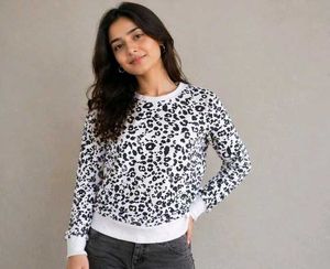 Leopard Print Sweatshirt