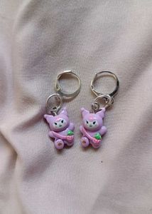 Cute Cinnamoroll Character Earrings