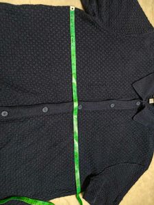 H&amp;M Textured Knit Polo Shirt