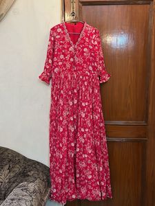 Pink Indo Western Dress
