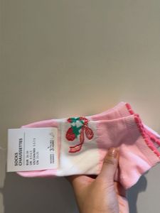 Cute Pink Socks - 3 Pairs