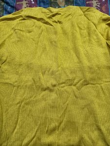 Yellow Sweat T Shirt