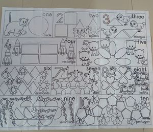 3 Activity Book With Poster