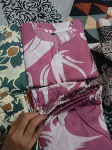 Stylish Printed Kurta Pant Set pack of 2 💯