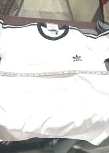 White Brand New Tshirt With Tag