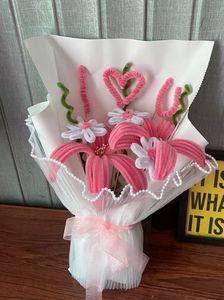 Handmade Pink Floral Bouquet 💗🌸