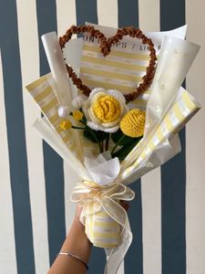Handmade Heart &amp; Flower Bouquet