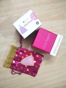 Menstrual Cup with Pouch 💝