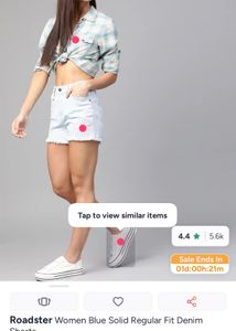 Brand new light Wash Denim Shorts