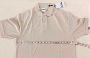 Men's Textured Polo Shirt