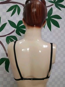 (1433)Black Strappy Bralette