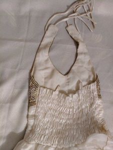 y2k halter neck gown