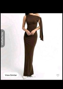 Elegant One-Shoulder Maxi Dress