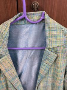 Multi colour long coat