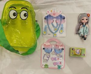 Cute Kids' Backpack &amp; Accessories Set