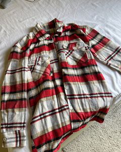 Street style store-  Cozy Plaid Flannel  Jacket -