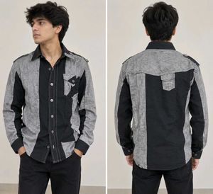 Stylish Men's Long Sleeve Shirt