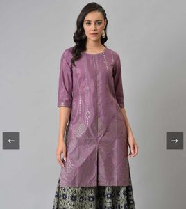 Elegant Purple Kurta