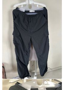 Black Shorts (cotton Linen Fabric )