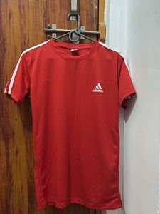 Adidas Red T-Shirt