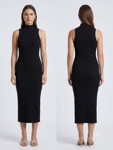 ZARA Sleeveless Turtle Neck Midi Dress