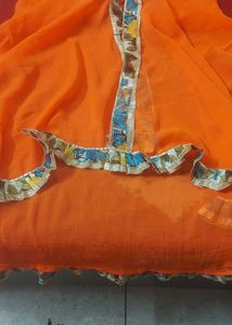 shrara with blouse and shrug