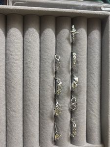 Cute Silver Tone Ring Set of 9
