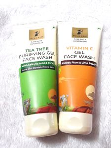 Pilgrim Tea Tree And Vitamin c Face wash Combo