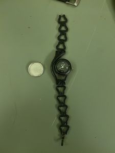 Women's Black Chain Watch