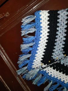 Kids Winter Poncho Crochet Poncho 3&amp;4 Years