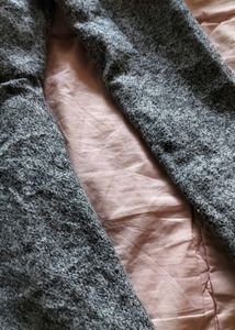 aesthetic grey collar dress