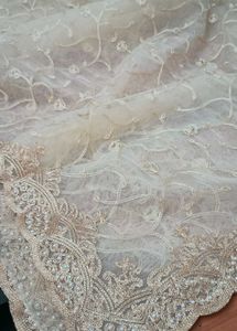 Embellished Blouse with saare