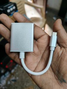 USB-C to VGA Adapter for Laptop and Display