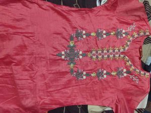 Beautiful Pink Festival Wear Kurta💕