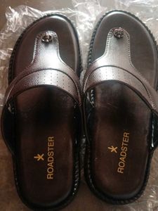 Men's Roadster Brown Leather Sandals