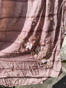 Embellished Checked dupatta