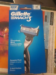 Gillette Mach 3 New Pack Razor