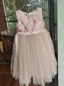 Girls Pink Tulle Dress