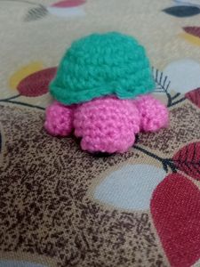 Crochet Tortoise Keychain