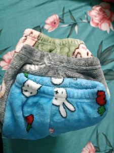 Cute Baby Winter Lowers Set (3 Pcs)