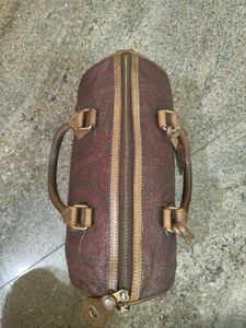 Vintage Etro Paisley Boston Bag